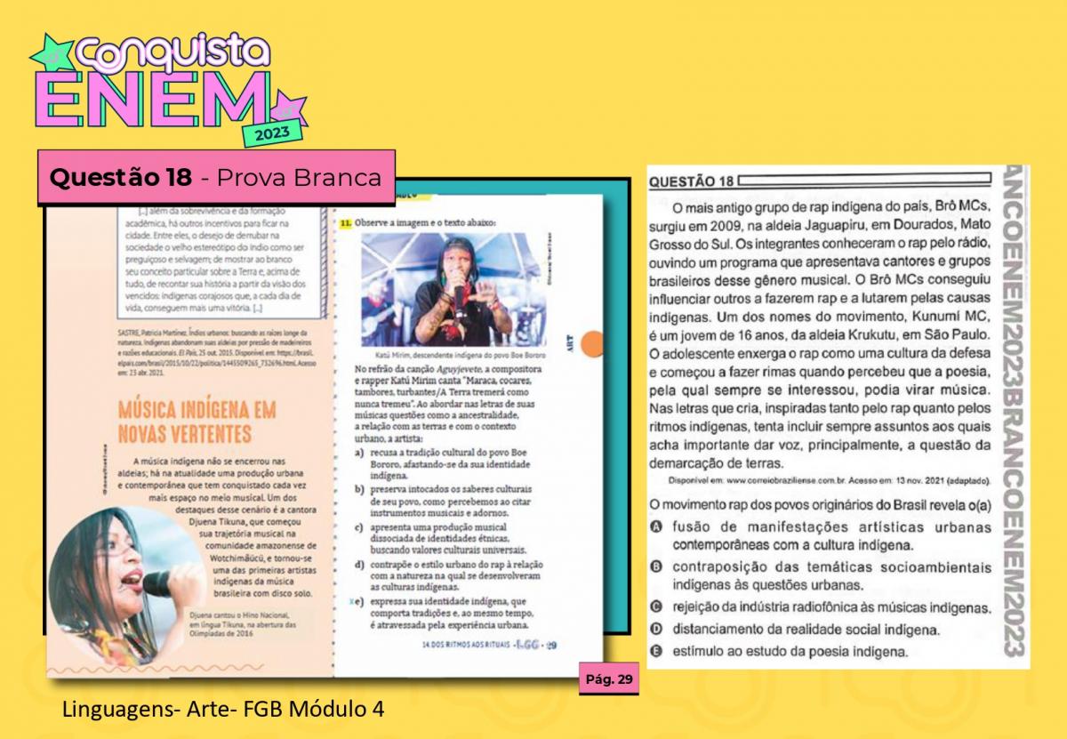 ENEM 2023: Material Didático Conquista