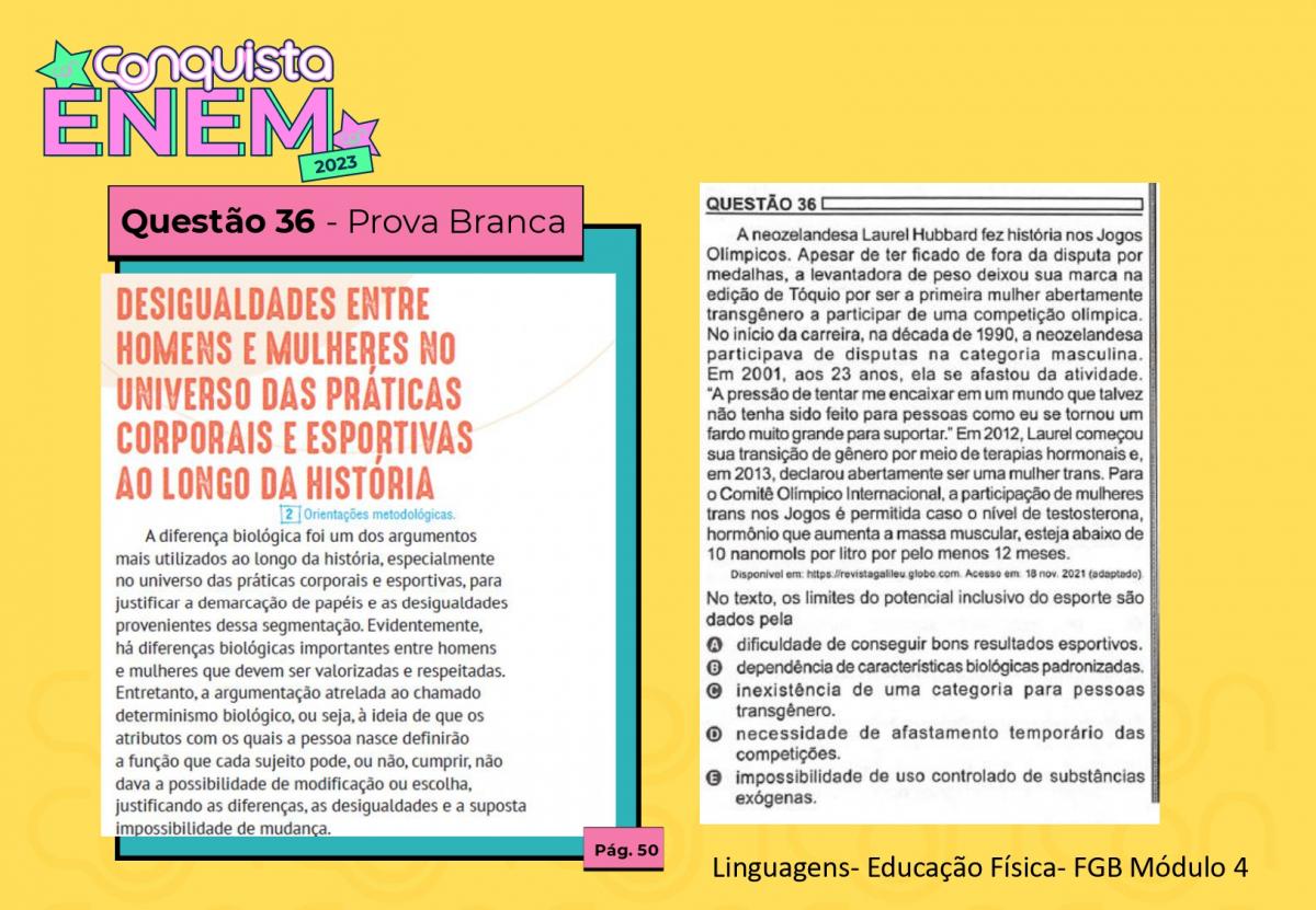 ENEM 2023: Material Didático Conquista