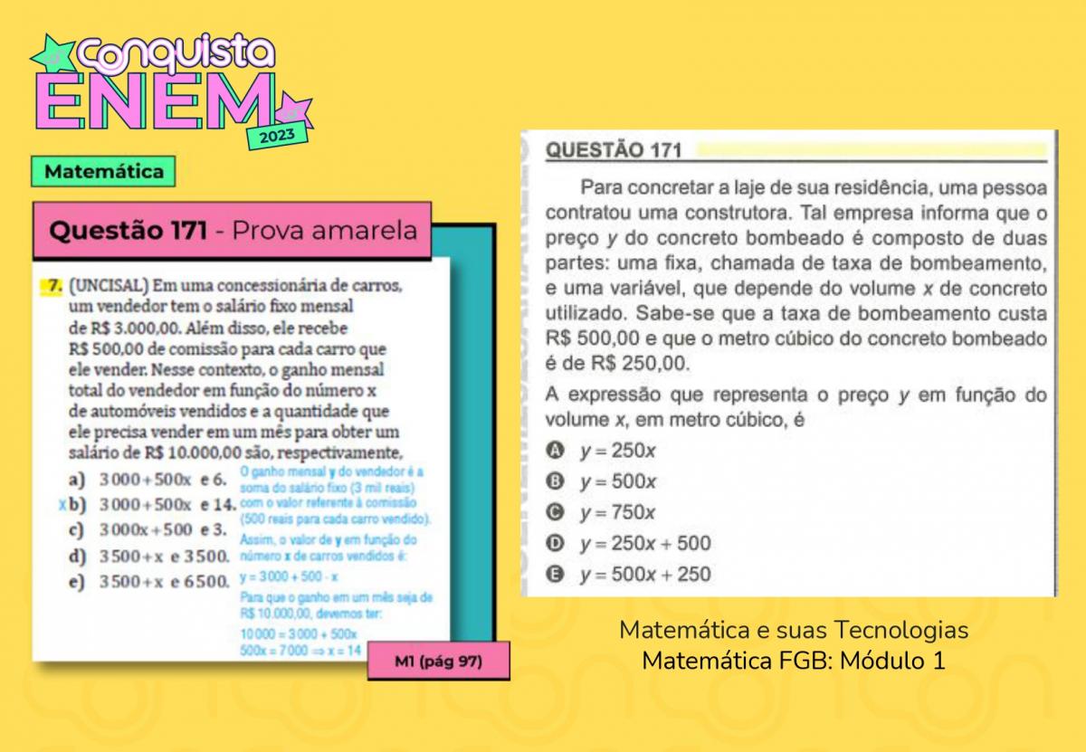 ENEM 2023: Material Didático Conquista